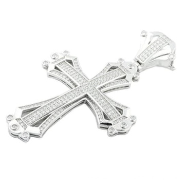 Fashion Cross Pendants 925 bijoux en argent sterling en gros